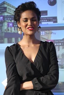 Isha Gupta at the launch of Nokia Lumia 900 New Delhi.