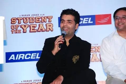 Student of the Year team Unveils Aircel Trophy Buddy of the Year