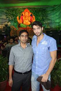 Celeb visits Green Ganesha Pandal