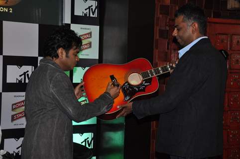 Mega music MTV unplugged with AR Rahman