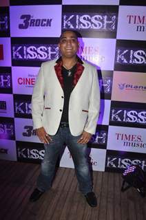 International music composed and singer Kissh strikes a pose during the launch of his debate music album LADY at ky Lounge in Juhu in Mumbai.