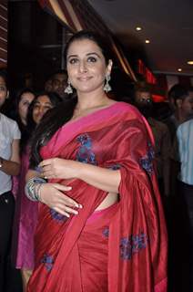 Bollywood actress Vidya Balan with author Munmun Ghosh during her &quot;Unhooked&quot; book launch at Landmark in Mumbai.