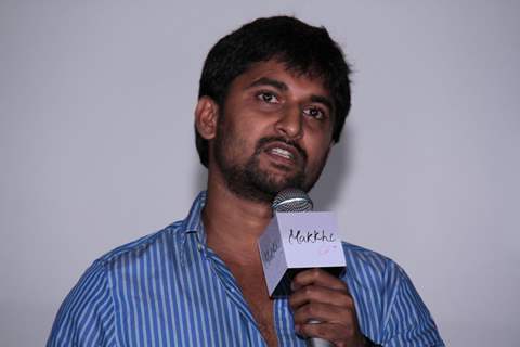 South actor Nani at film Makkhi press conference at PVR Cinemas in Juhu, Mumbai.