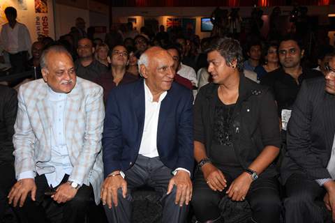 Director Yash Chopra at bollywood Filmmakers honoured at Locations Awards 2012 at Hotel Novotel in Juhu, Mumbai.