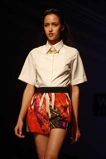 The North East Show by designer Atsu Sekhose ,Wills Lifestyle India Fashion Week -2013, In New Delhi (Photo: IANS/Amlan)