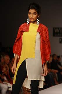 Designer Anand Kabra ,Wills Lifestyle India Fashion Week -2013, In New Delhi (Photo IANS/Amlan)