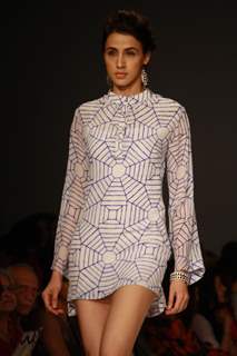 Designer Anand Kabra ,Wills Lifestyle India Fashion Week -2013, In New Delhi (Photo IANS/Amlan)