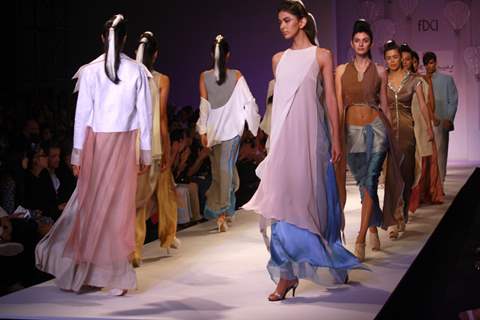 Designer Wendell Rodricks Wills Lifestyle India fashion week 2013