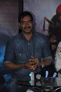 Ajay Devgn during the press conference for promotion of upcoming Hindi Film “ Makkhi”