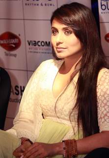 Bollywood actress Rani Mukherjee at a press meet to promote their film ''Aiyyaa, in New Delhi. (Photo: IANS/Amlan)