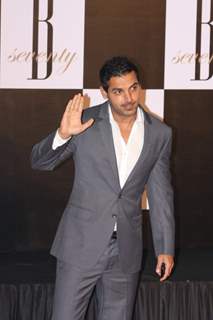 John Abraham at Amitabh Bachchan's 70th Birthday Party at Reliance Media Works in Filmcity