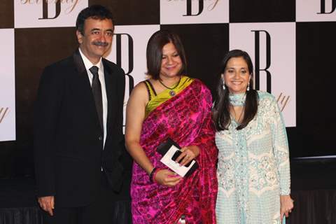 Rajkumar Hirani with wife at Amitabh Bachchan's 70th Birthday Party