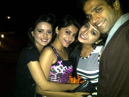 Asha, Jia, Shruti and Rithvik