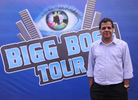 Raj Nayak CEO Colors at the launch of India's first ever reality TV tour in Mumbai.