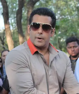 Bollywood actor Salman Khan at the launch of India's first ever reality TV tour in Mumbai.
