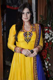 Bollywood actress Zarine Khan at designer Nishka Lulla fuel 1 new Fashion Store collections launch in Mumbai.