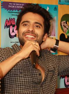 Jackky Bhagnani at the press conference for film ''Ajab Gazabb Love'',at Spice Mall,in Noida  (Photo:IANS/Amlan)