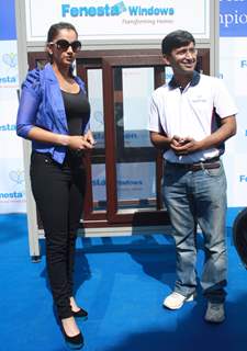 Tennis player Sania Mirza at Fenesta Open National Tennis Championship Tournament, in New Delhi (Photo IANS/Amlan)