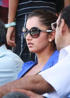 Tennis player Sania Mirza at Fenesta Open National Tennis Championship Tournament, in New Delhi (Photo IANS/Amlan)