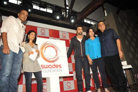 Farah Khan, Ranbir Kapoor & Ashutosh Gowarikar unveiled and supported for Swades Foundation