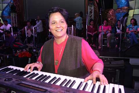 Falguni Pathak grand rehearsal for upcoming Navratri Festival