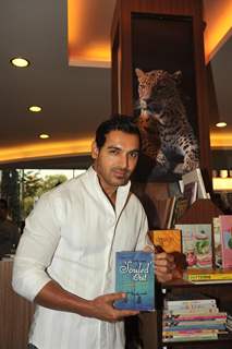 John Abraham unveiling the book of Ayushmann Khurrana Souled Out