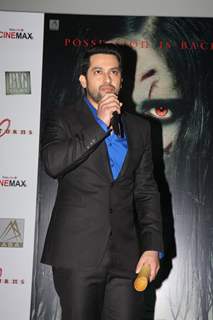 Aftab Shivdasani and Tia Bajpai at film 1920 Evil Returns press meet