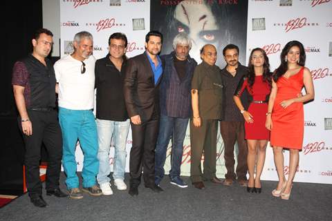 Aftab Shivdasani and Tia Bajpai at film 1920 Evil Returns press meet