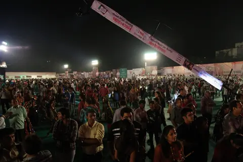 1151 Diya’s at “O” Mega Dandiya 2012 opened with Flying Colors