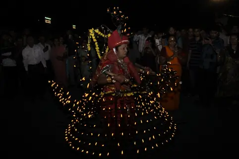 1151 Diya’s at “O” Mega Dandiya 2012 opened with Flying Colors