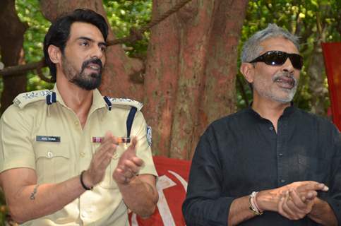 Promotion of Film Chakravyuh at Naxal Camp