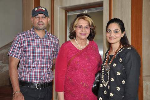 Bollywood actress Helan launches Abhishek Sharma's Fitness on the go book at MCA in Mumbai.