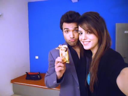 Rithvik with Priya Chauhan