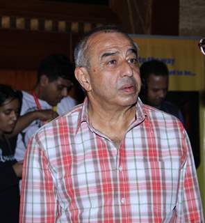 Astad Deboo spotted Ashutosh Gowariker at 14th Mumbai Film Festival in Mumbai.