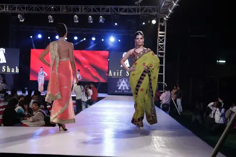 Showstopper Urmila Matondkar walks for designer Asif Shah in Indore