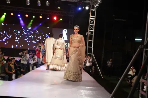 Showstopper Urmila Matondkar walks for designer Asif Shah in Indore