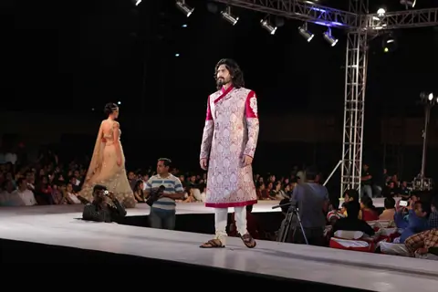 Showstopper Urmila Matondkar walks for designer Asif Shah in Indore