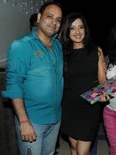 Prashant Sharma with Amy Billimoria at Amy Billimoria B'Day Bash