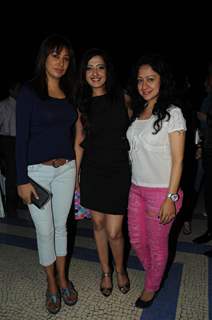 Amy Billimoria  with Madhuri and Anjali Pandey at Amy Billimoria B'Day Bash