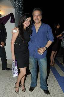 Amy Billimoria with Ravi Bhel at Amy Billimoria B'Day Bash