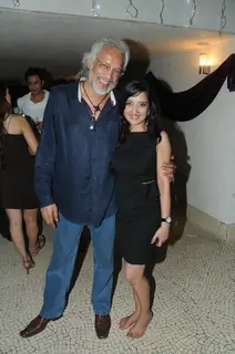 Bob Brambhatt with Amy Billimoria at Amy Billimoria B'Day Bash