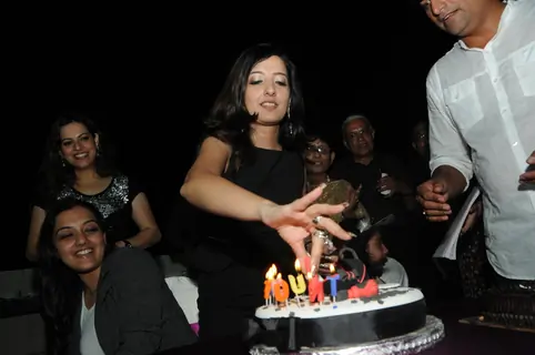 Amy Billimoria B'Day Bash & Dashera Celebration at her home Terrace