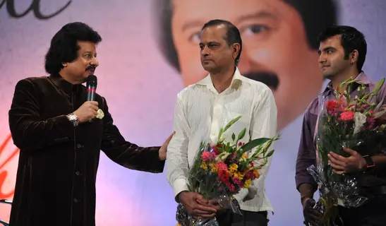 John Abraham unveils new album by Pankaj Udhas titled Dastkhat.
