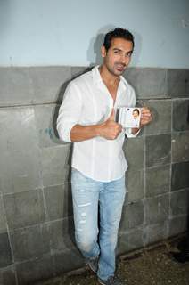 John Abraham unveils new album by Pankaj Udhas titled Dastkhat.