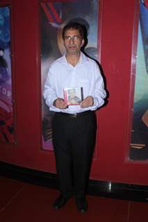 Bollywood actress Sakshi Pradhan, director Anees Bazmi at launch of Shivangi Sharma's music album 'Sexy Saiyan' at Cinemax in Mumbai