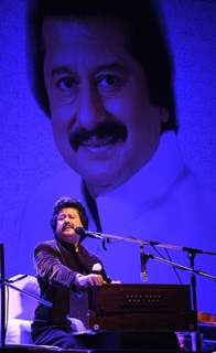 John Abraham unveiled Pankaj Udhas’ new music album Dastkhat at Sophia Bhabha Auditorium in Mumbai