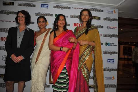 Vidya Balan as the ambassador for the 2013 India Film Festival of Melbourne