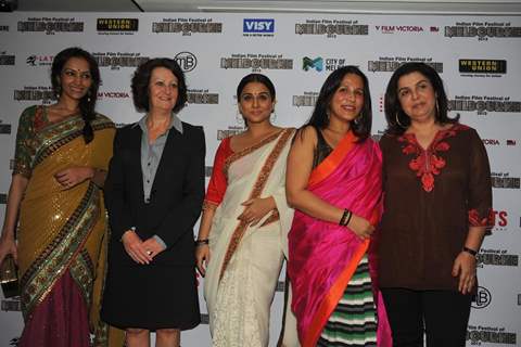 Vidya Balan as the ambassador for the 2013 India Film Festival of Melbourne