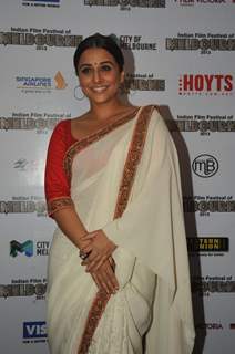 Vidya Balan as the ambassador for the 2013 India Film Festival of Melbourne