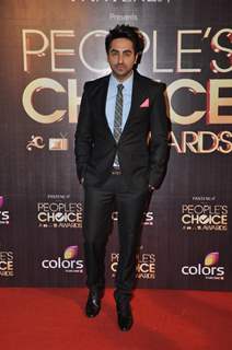 Ayushmann Khurrana at Peoples Choice Awards 2012